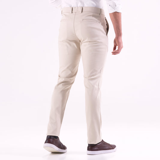 Pantalón Chino Slim Fit Color Arena
