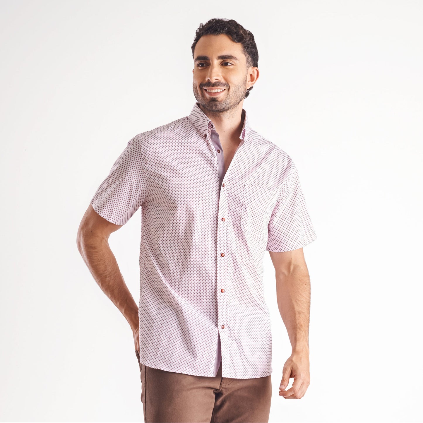 Camisa manga corta regular fit