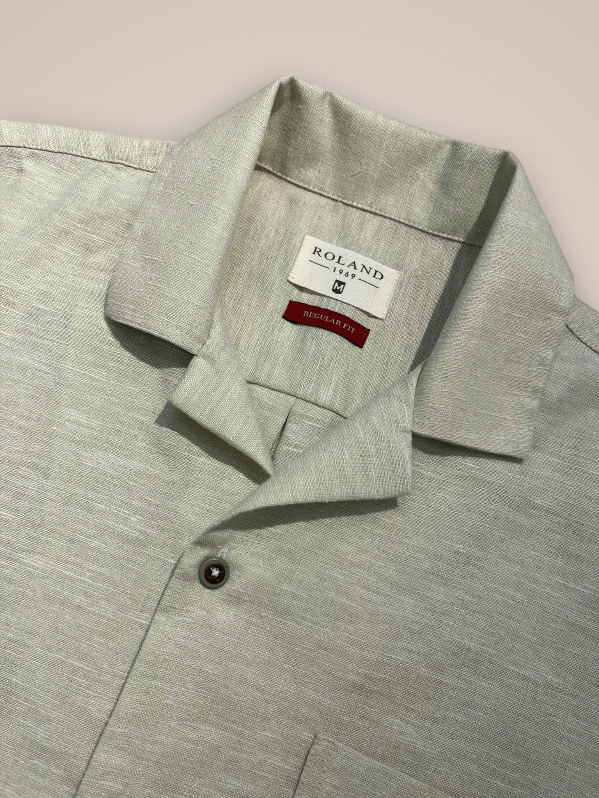 Camisa manga corta verde claro