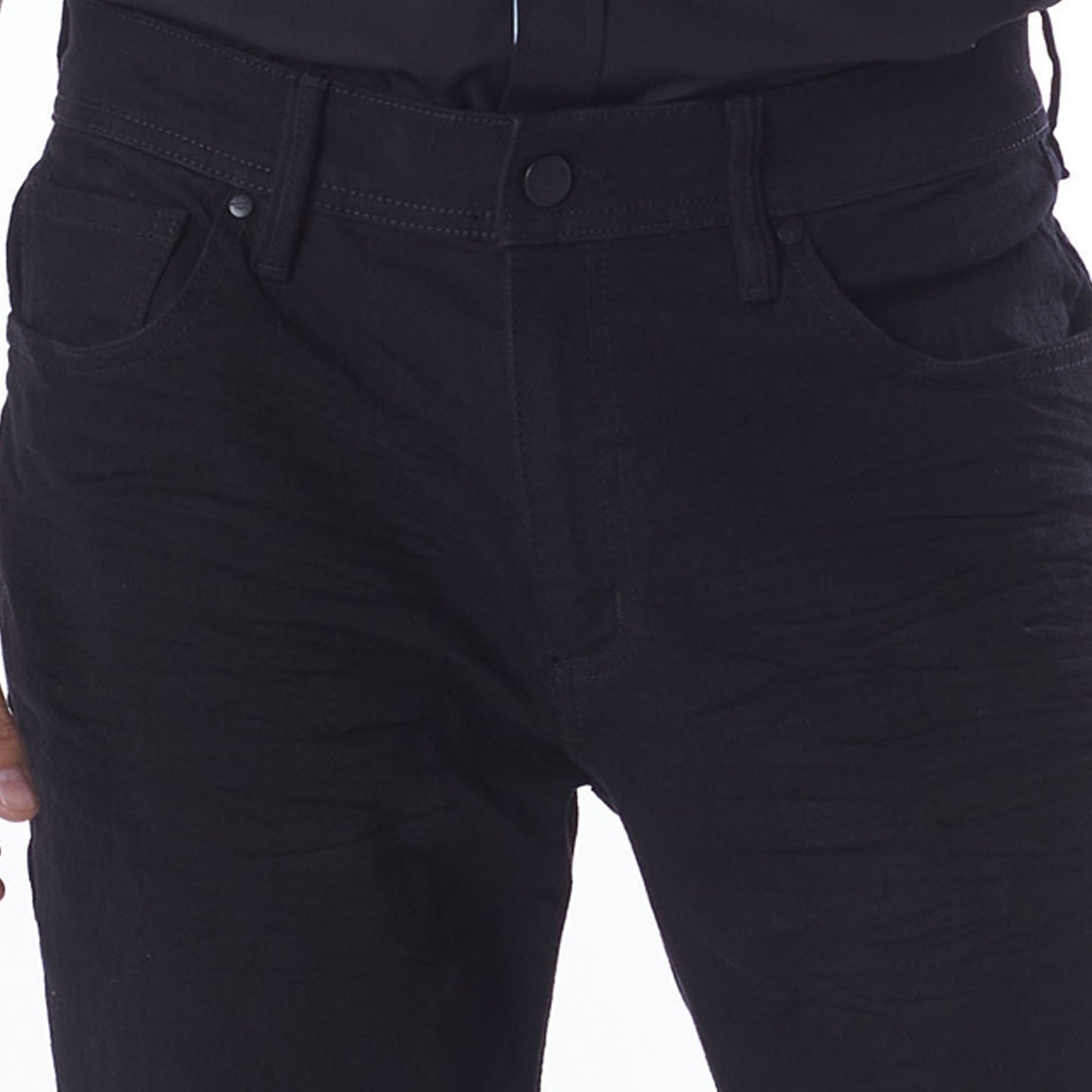 Jean slim fit color negro