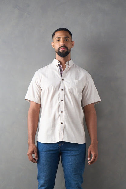 Camisa manga corta arena