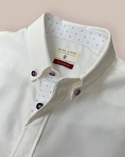 Camisa manga corta blanco