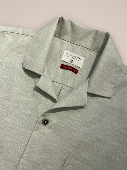 Camisa manga corta verde claro