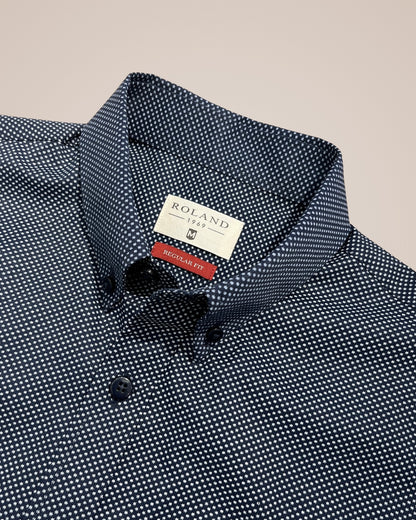 Camisa manga corta navy