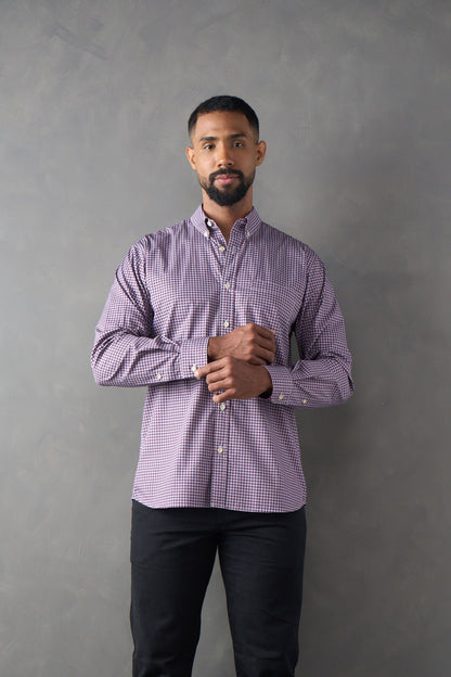 Camisa manga larga regular fit