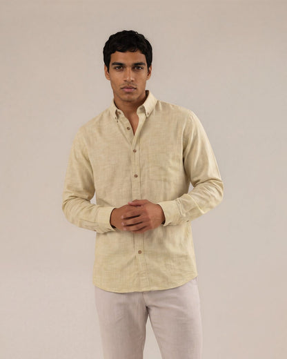 Camisa manga larga regular fit arena