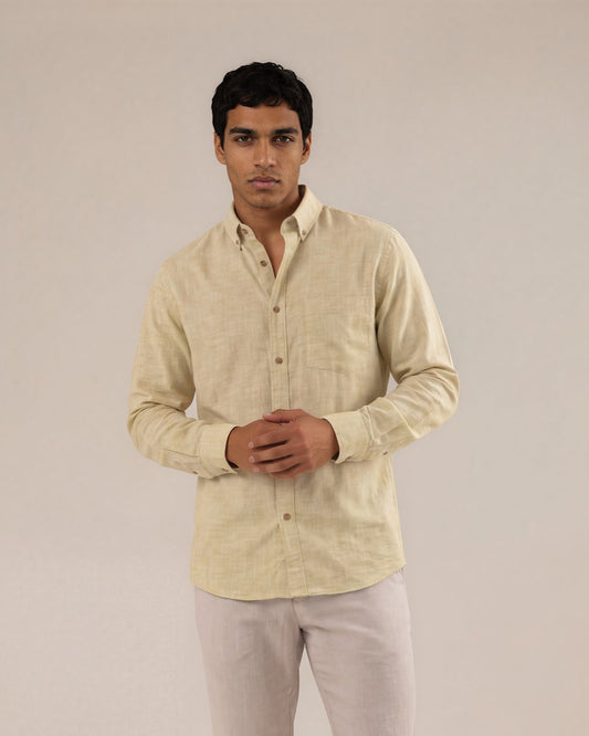 Camisa manga larga regular fit arena