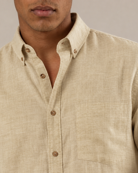 Camisa manga larga regular fit arena