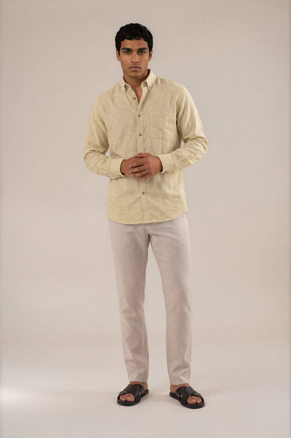 Camisa manga larga regular fit arena