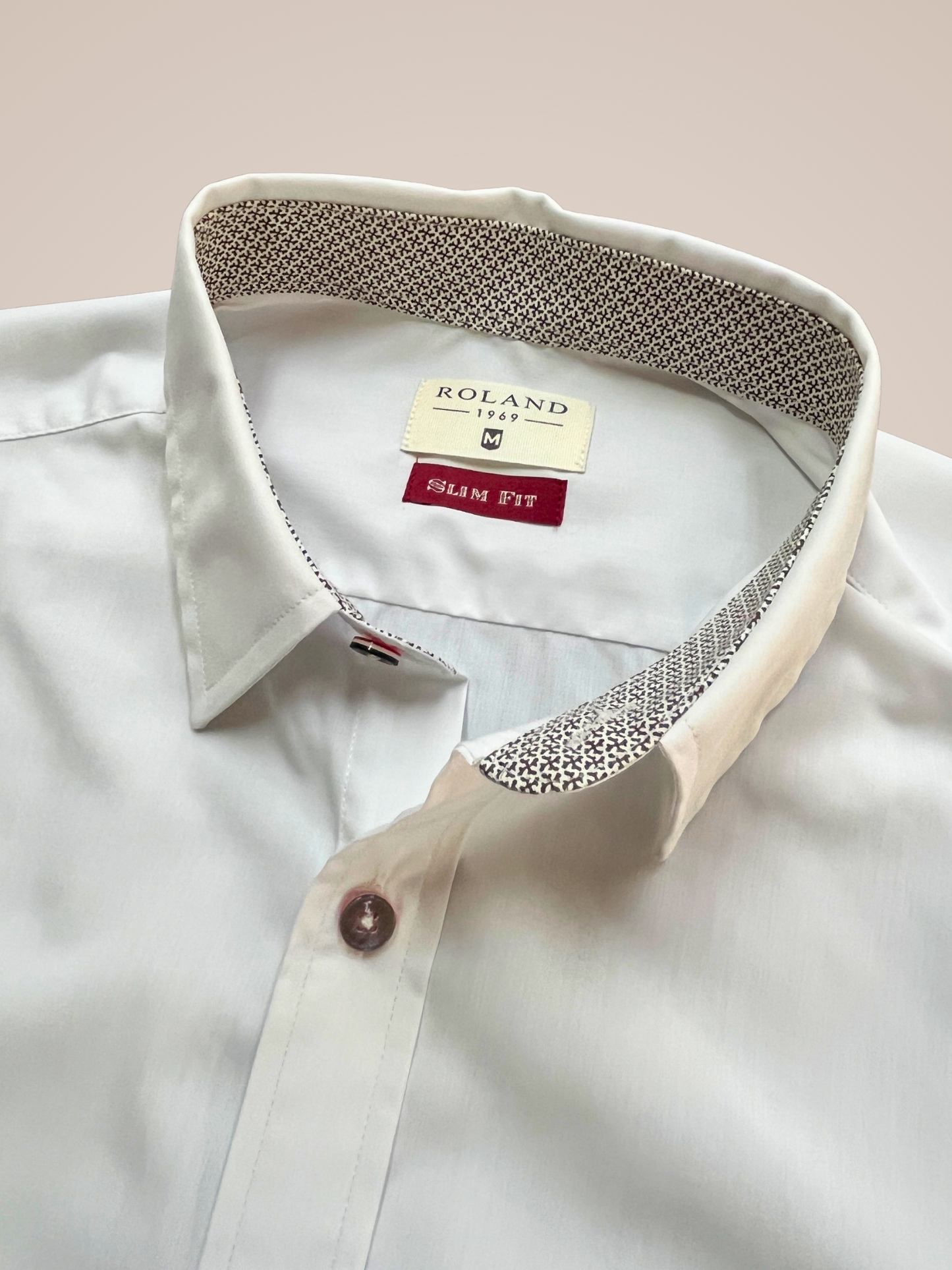 Camisa slim fit blanco
