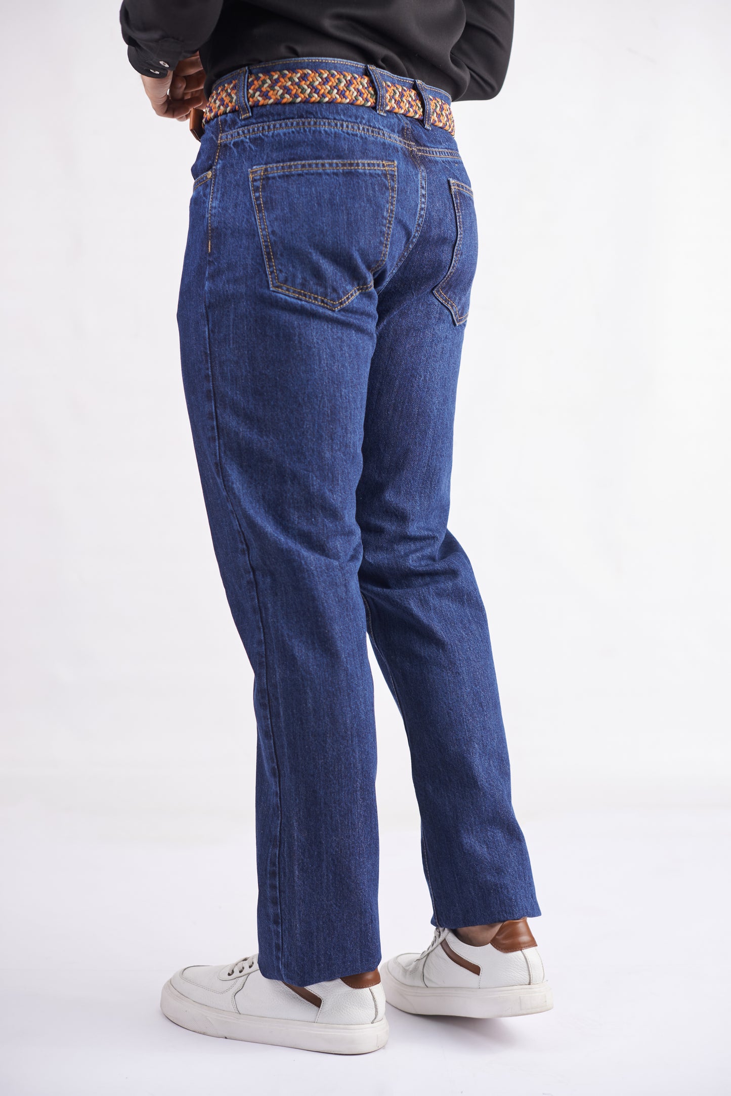 Jean slim fit color índigo