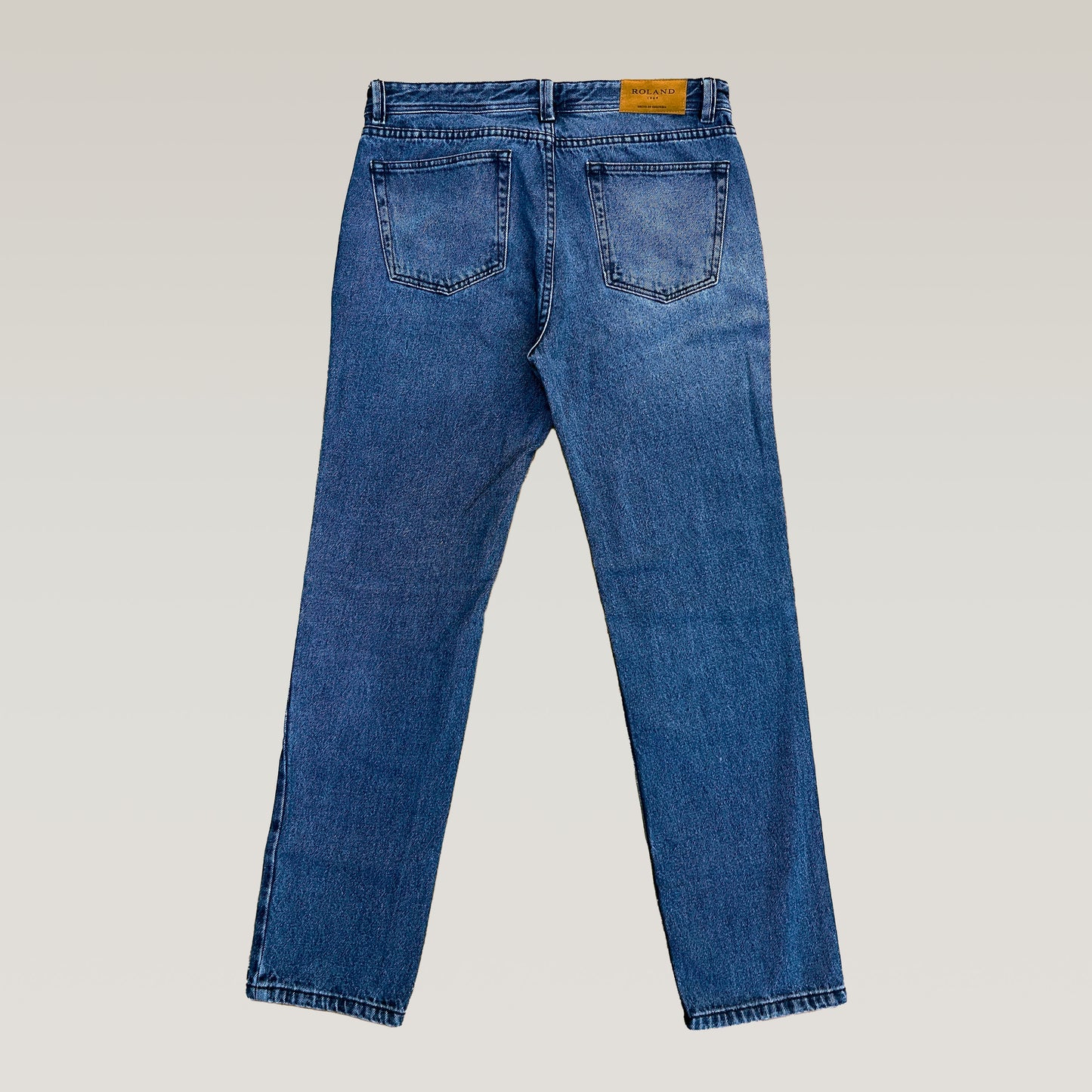 Jean regular fit color índigo