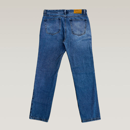 Jean regular fit color índigo