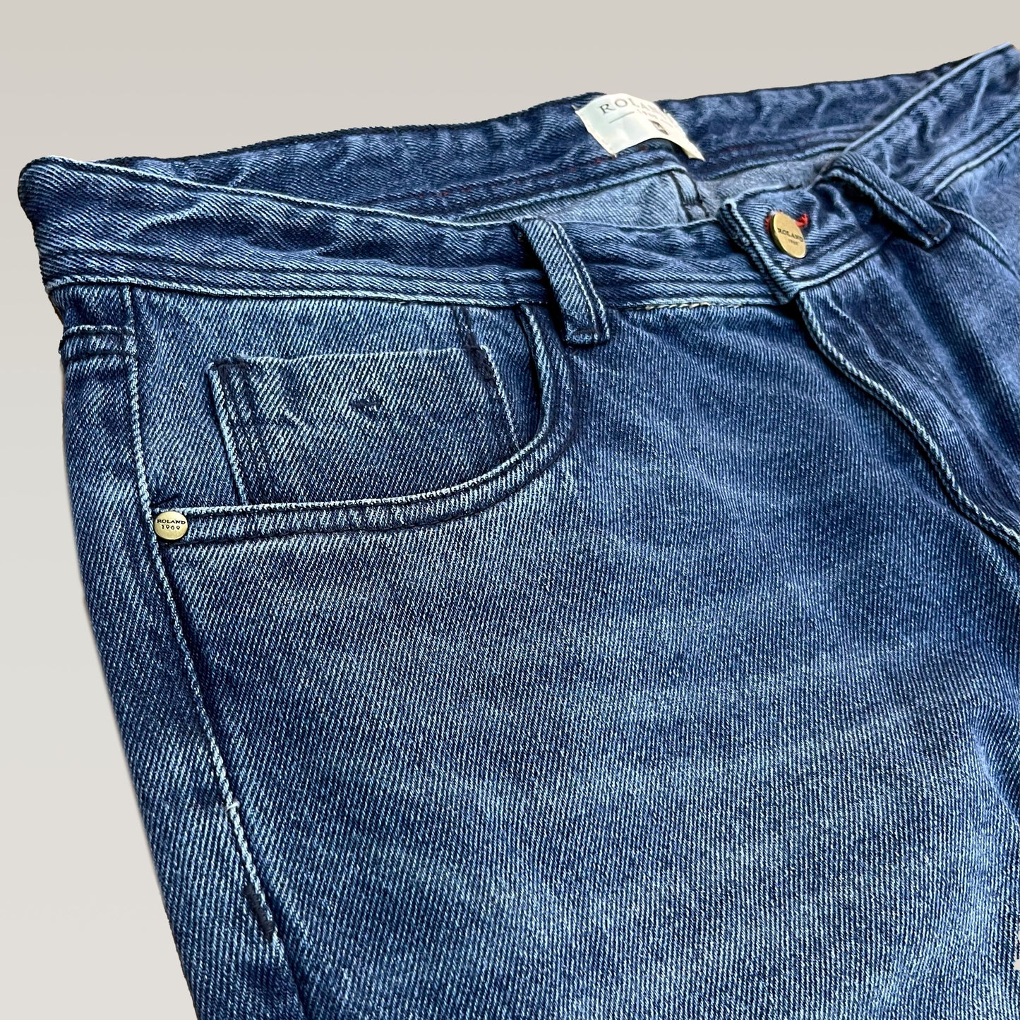 Jean regular fit color índigo