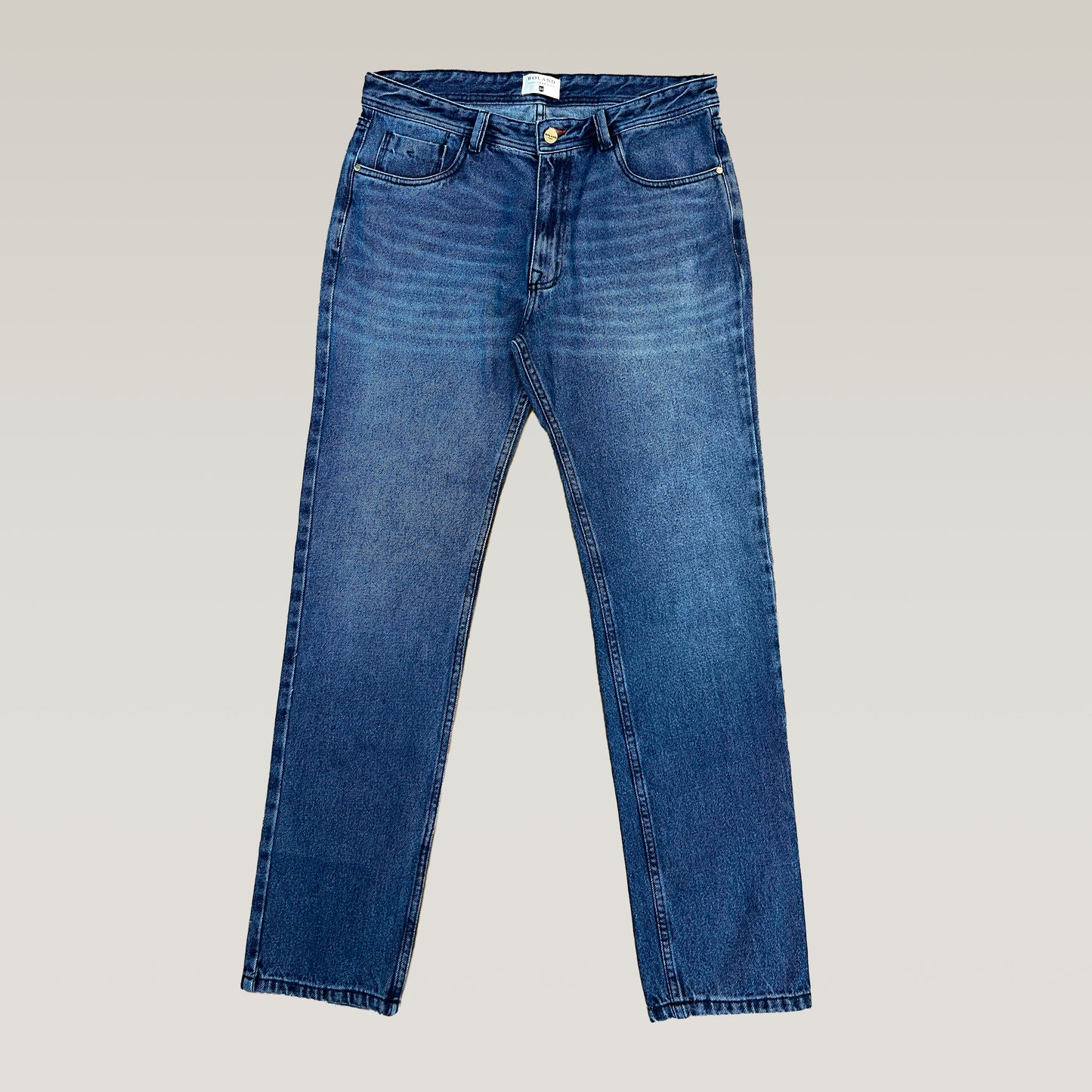 Jean regular fit color índigo