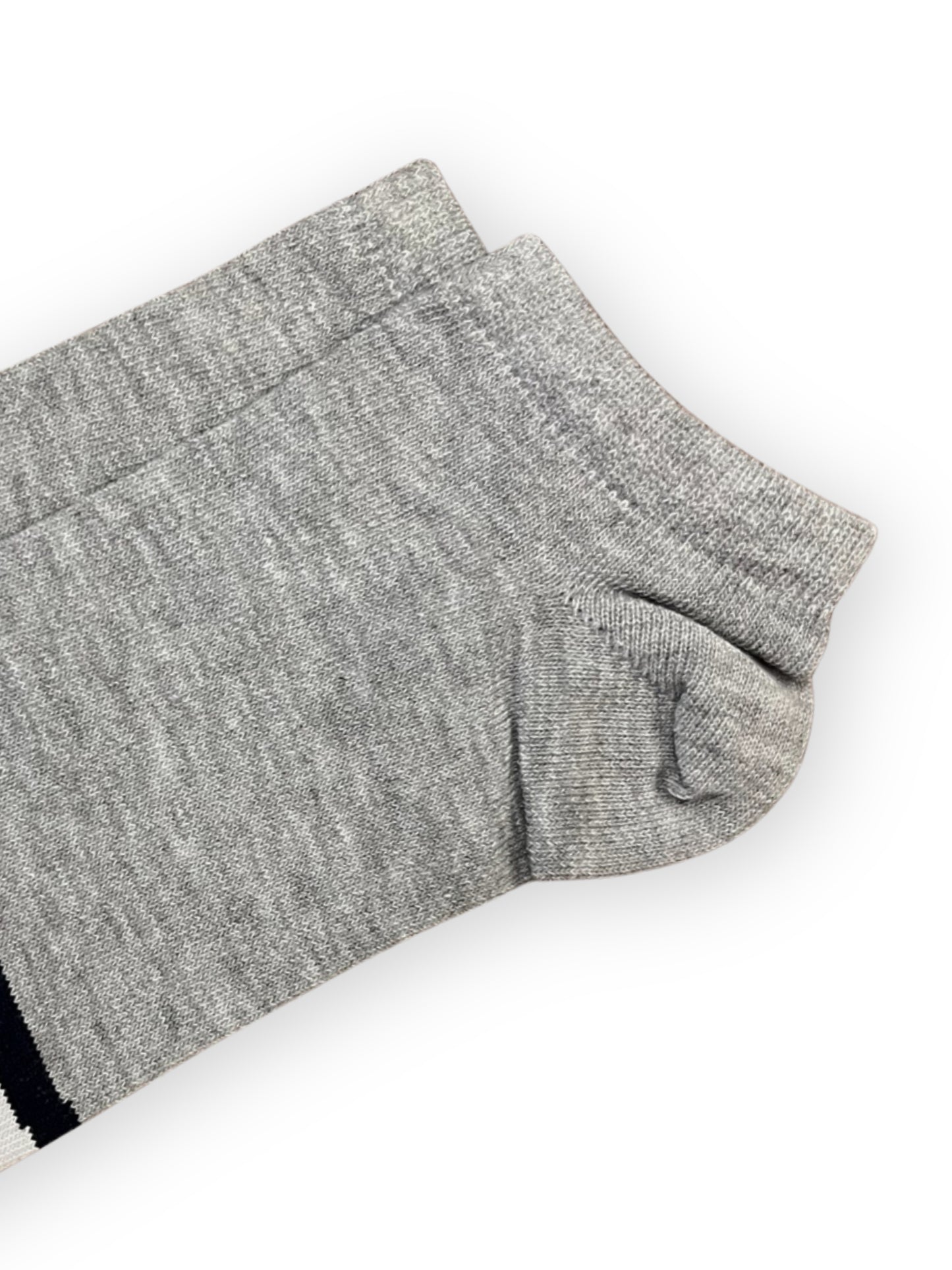 Medias tobilleras cortas color gris claro