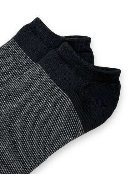 Medias tobilleras color gris oscuro