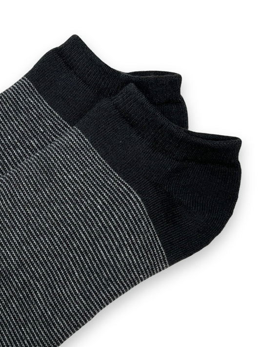 Medias tobilleras color gris oscuro