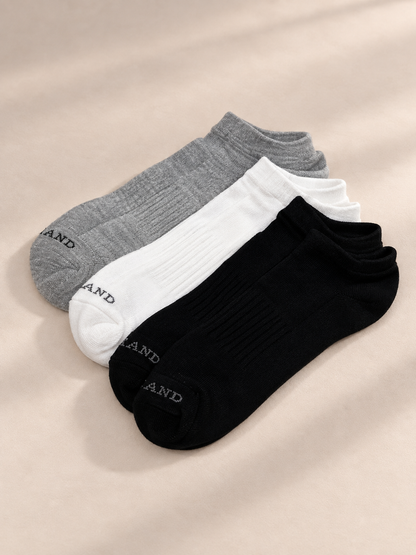 Medias tobilleras pack x3 surtido