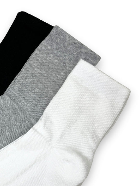 Medias cortas pack x3 surtido